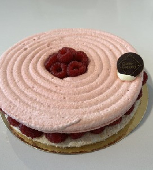 macaron aux framboises
