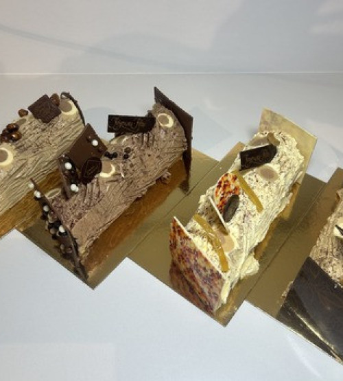 bûche tradition crème au beurre