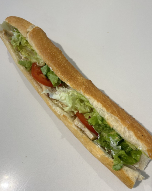 sandwich poulet mayonnaise Crudités
