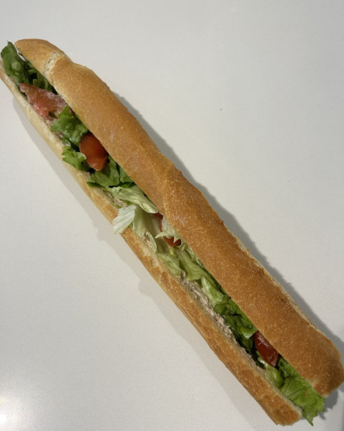 sandwich thon mayonnaise Crudités