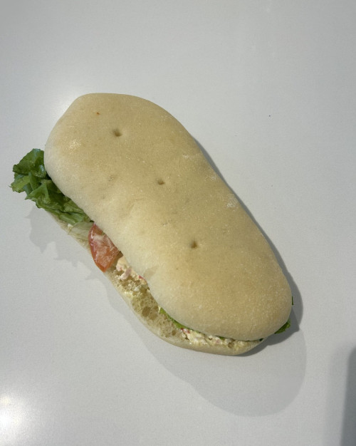 faluche crabe mayonnaise Crudités
