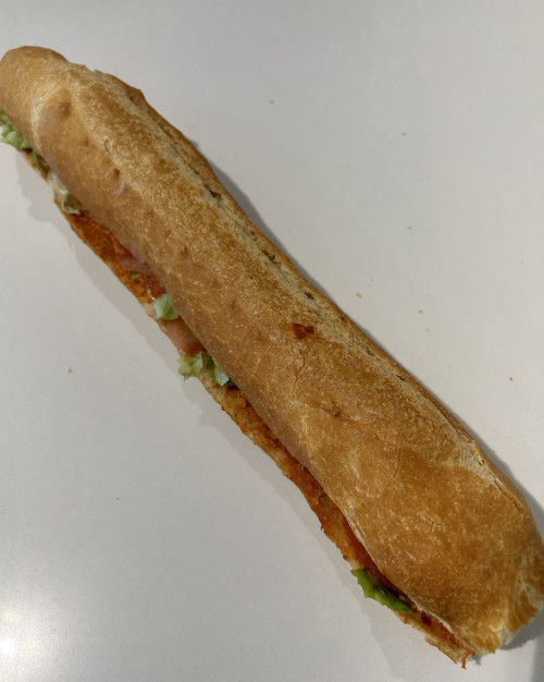 sandwich filet américain salade
