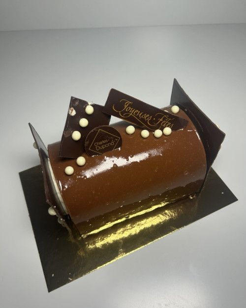 bûche poire chocolat 4P
