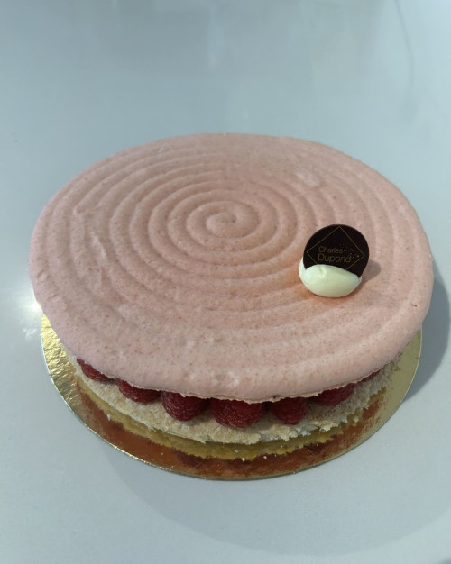 macaron framboises 6P