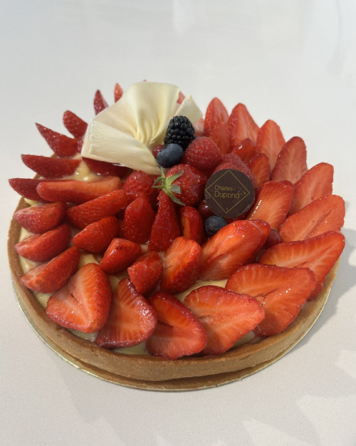 tarte aux fraises 4P fêtes des mères